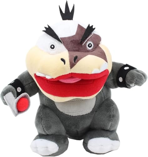 Plüschpuppe Cartoon Koopaling aus Plüsch Bowser Jr Puppe weich Geschenk für Kinder Geburtstag Weihnachten (Morton 23 cm) von Nevstop