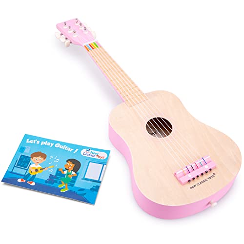 New Classic Toys - 10302 - Musikinstrument - Spielzeug Holzgitarre - Natur/Rose New Classic Toys - 10302 - Musikinstrument - Spielzeug Holzgitarre - Natur/Rose von New Classic Toys