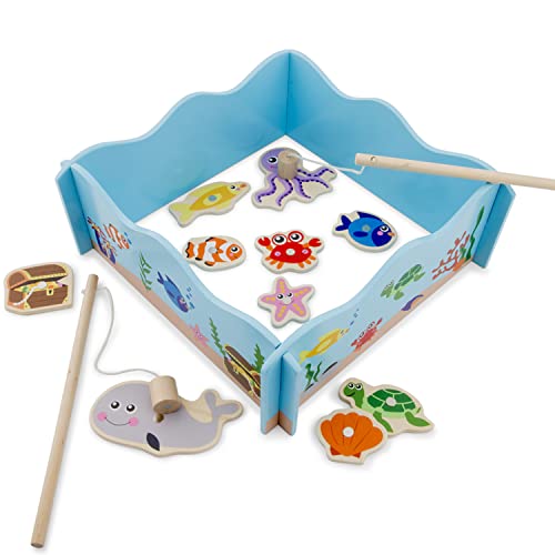 New Classic Toys 10800 Fishing Game, Multi Color von New Classic Toys