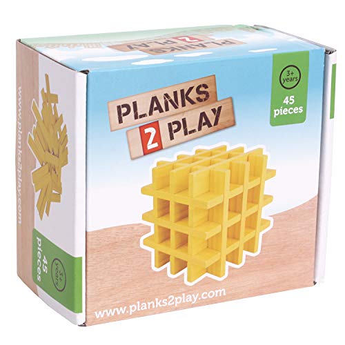 Planks 2 Play - 45 Planken - Gelb Planks 2 Play - 45 Planken - Gelb von New Classic Toys