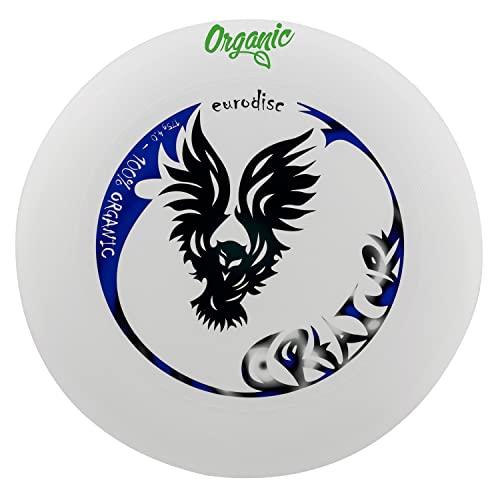 eurodisc 175g 4.0 Ultimate Frisbee topp wettkampfscheibe, stabil über 100 Meter, Creature Weiss von eurodisc