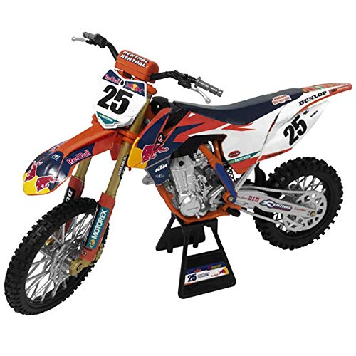 New Ray 49633 Red Bull Moto No Motorrad 450 SX-F Factory Racing Team Martin Nr. 25, KTM Marvin Musquin, one Size von NewRay