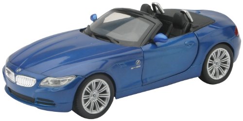 NewRay – 71186 Hat – Fahrzeug Miniatur – BMW Z4 Cabrio – Maßstab 1/24 – Blau von NewRay