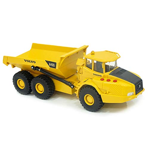 NEW RAY- Dumper Volvo A 40D B/O Light & Sound 1/32° Mini-LKW, 01016 A, Mehrfarbig von NewRay