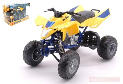 Scale Modell KOMPATIBEL MIT ATV-Quad Suzuki QUADRACER R450 1:12 New RAY NY57503S von NewRay