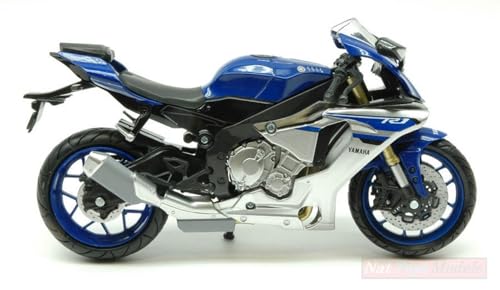 Scale Modell KOMPATIBEL MIT Yamaha YZF-R1 2016 Blue 1:12 New RAY NY57803BL von NewRay