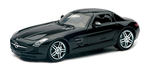 Newray 71196 – Mercedes Benz SLS AMG Maßstab 1:24, Die Cast, Grau von NewRay