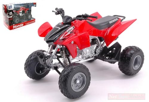 Scale Modell KOMPATIBEL MIT ATV-Quad Honda TRX450R RED 1:12 New RAY NY57503HR von NewRay