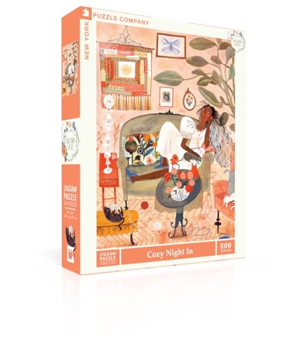 New York Puzzle Company - Adelina Lirius Cozy Night in - 500 Teile Puzzle für Erwachsene von Adelina Lirius New York Puzzle Company - Adelina Lirius Cozy Night in - 500 Teile Puzzle für Erwachsene von Adelina Lirius von New York Puzzle Company