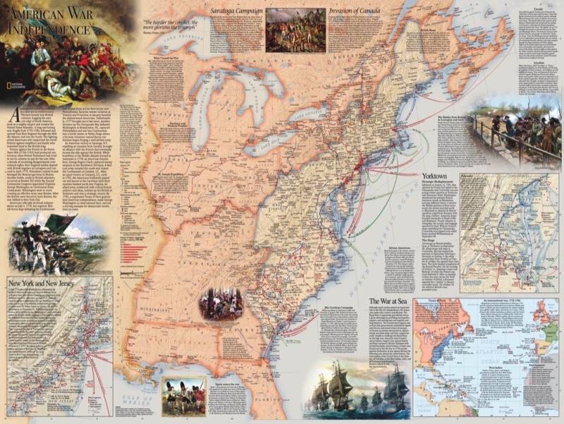 New York Puzzle Company American Revolution 1000 Teile Puzzle New-York-Puzzle-NG1711 von New York Puzzle Company