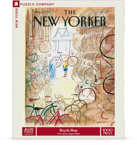 New York Puzzle Company Bicycle Shop 1000 Piece Jigsaw Puzzle von New York Puzzle Company