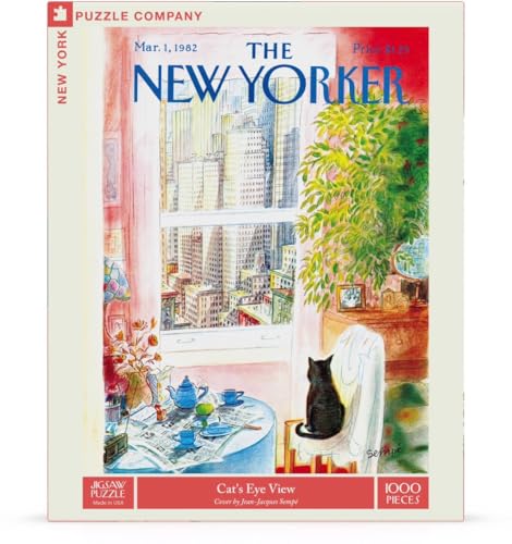 New York Puzzle Company Cats Eye View 1000 Piece Jigsaw Puzzle von New York Puzzle Company