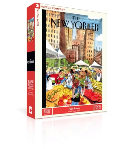New York Puzzle Company - New Yorker Peak Season - 1000 Teile Puzzle für Erwachsene von Victoria Tentler-Krylov New York Puzzle Company - New Yorker Peak Season - 1000 Teile Puzzle für Erwachsene von Victoria Tentler-Krylov von New York Puzzle Company