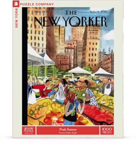 New York Puzzle Company - New Yorker Peak Season - 1000 Teile Puzzle für Erwachsene von Victoria Tentler-Krylov von New York Puzzle Company