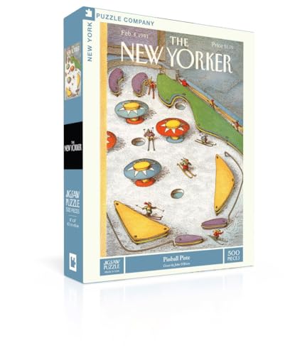 New York Puzzle Company - New Yorker Pinball Piste - 500 Teile Puzzle für Familienspielabende von John O'Brien New York Puzzle Company - New Yorker Pinball Piste - 500 Teile Puzzle für Familienspielabende von John O'Brien von New York Puzzle Company