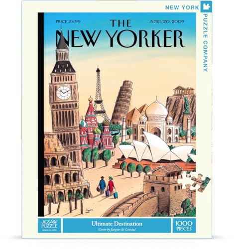 New York Puzzle Company - New Yorker Ultimate Destination - 1000 Piece Jigsaw Puzzle von New York Puzzle Company