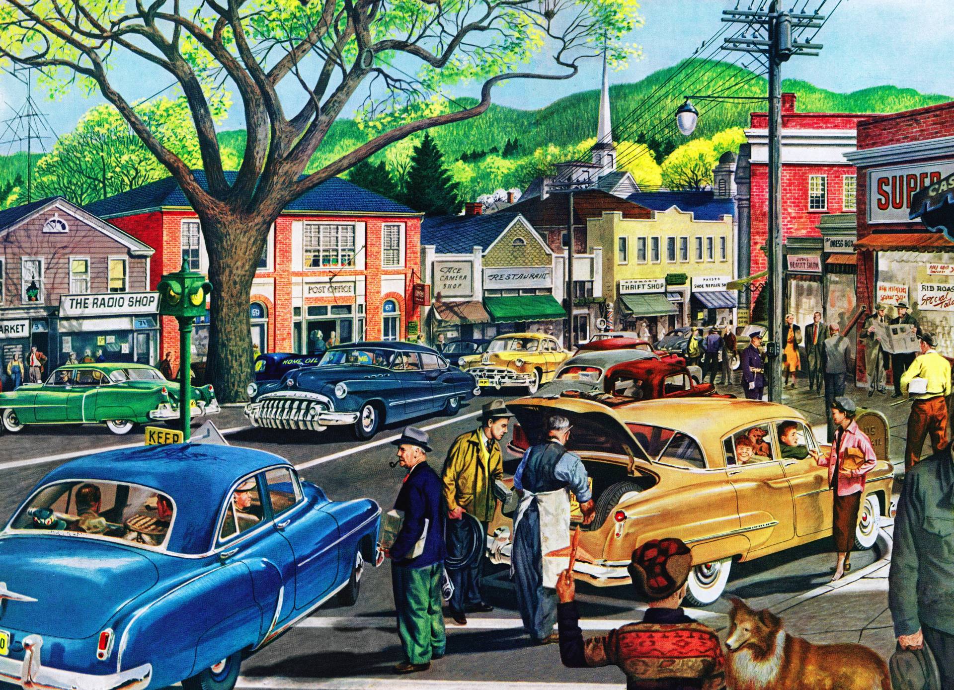 New York Puzzle Company Saturday Afternoon 1000 Teile Puzzle New-York-Puzzle-GM952 New York Puzzle Company Saturday Afternoon 1000 Teile Puzzle New-York-Puzzle-GM952 von New York Puzzle Company