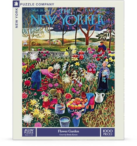 Puzzle 1000 pièces : Jardin de Fleurs von New York Puzzle Company