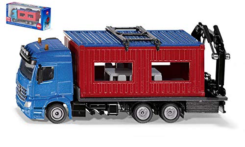 Computer mit Container 1:50 - Siku - LKW - Die Cast - Modellbausatz von New