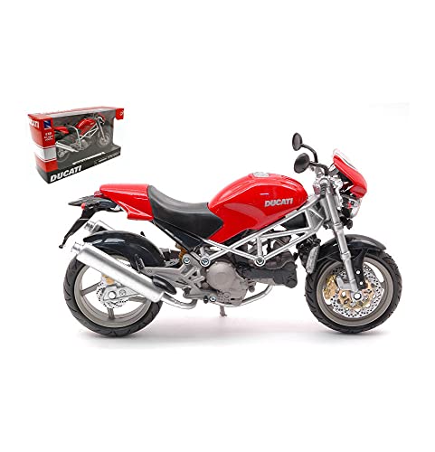 Ducati Monster S4 1998 Red 1:12 - New Ray - Motorrad - Die Cast - Modellbau von New