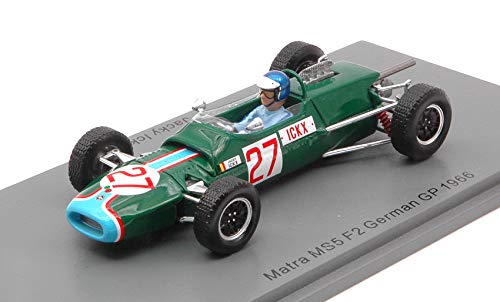 MATRA MS5 JACKY ICKX 1966 N.27 F2 GERMAN GP 1:43 - Spark Model - Formula 1 - Die Cast - Modellbau von New