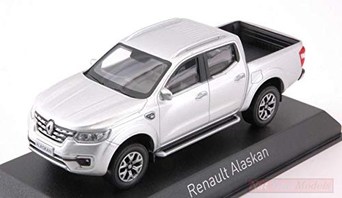 NOREV NV518399 Renault Alaskan Pick-UP 2017 Silver 1:43 MODELLINO DIE CAST Model von NEW