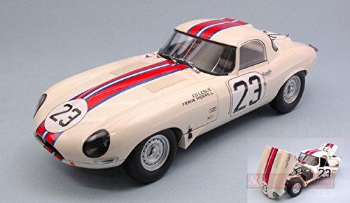 PARAGON MODELS PAR98361 JAGUAR E-TYPE N.23 12 H SEBRING 1963 LESLIE-MORRILL 1:18 von NEW