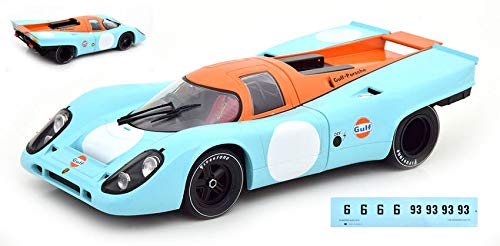 Porsche 917 K GULF PLAIN BODY BASED WITH DECALS N.6+N.93 1:18 - CMR Classic Model Replicars - Wettkampfauto - Die Cast - Modellbau von New