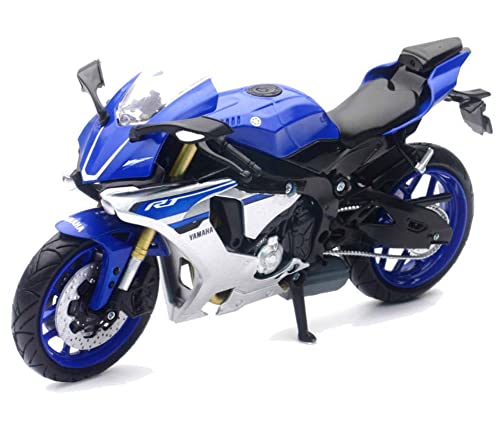 2016 Yamaha YZF-R1 [NewRay 57803], Blau / Grau, 1:12 Die Cast von NewRay