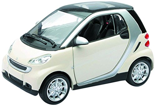 NewRay 71034 - Smart Fortwo, Weiß, Maßstab 1:24, Die Cast, Window Box von NewRay