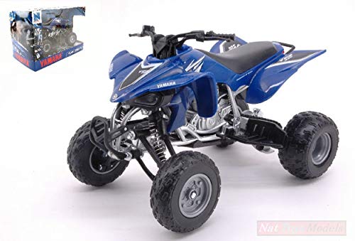 Scale Modell KOMPATIBEL MIT ATV-Quad Yamaha YFZ 450 Blue 1:12 NEW RAY NY57503YBL von NewRay