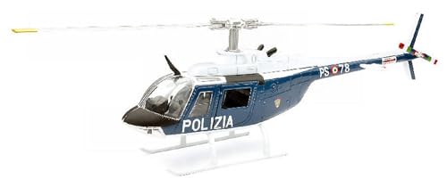 Scale Modell KOMPATIBEL MIT ELICOTTERO Agusta Bell 206 Polizia 1:43 NEW RAY NY25743 von NewRay