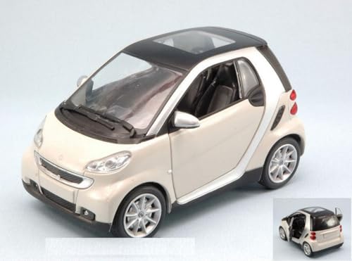 Scale Modell KOMPATIBEL MIT SMART FORTWO II Serie 2007 White 1:24 NEW RAY NY71033W von NewRay