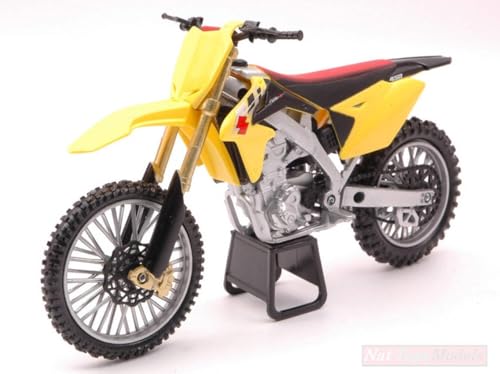 Scale Modell KOMPATIBEL MIT Suzuki Cross RMZ 450 1:12 New RAY NY57703S von NewRay