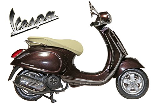 Scale Modell KOMPATIBEL MIT Vespa Primavera 125 2014 Brown 1:12 New RAY NY57553BW von NewRay