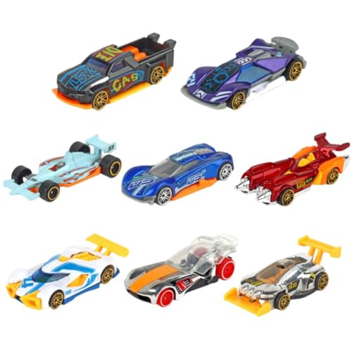 Newhope 8 Stück Metall Spielzeugautos Set, Legierung Spielzeugauto, Spielzeugautos Set, Auto Spielzeug Set, Auto Modelle Spielpreise für das Lernspiel von Kleinkindern, Jungen und Mädchen von Newhope