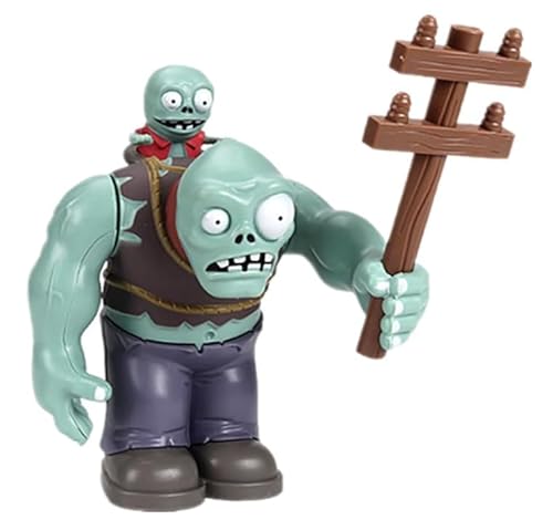 Pflanzen und Zombies Spielzeug Action Figuren Zombies PVZ Spielzeug Set 1 2-Serie Große Geschenke für Kinder und Fans,Geburtstag und Weihnachtsfeier Riesen Zombie von Newhope