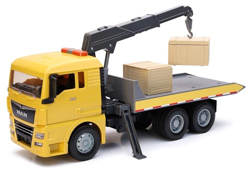 New-Ray 1:18 Man TGX ROLL-Off with Crane von NewRay