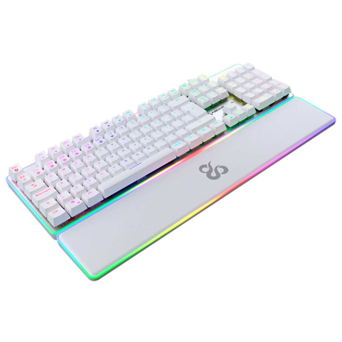 Keyboard Newskill NS-KB-Glungnnyr-Gat-Re White Spany QWERTY QWERTY von Newskill