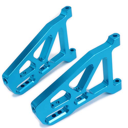 NexaPart RC-Zubehör 2 STÜCKE Aluminium Front Lower Suspension Control a-Arme 513007 rc Auto 1/10 FS Truck Buggy 53810 2 stücke Legierung verbesserte hop-up rc Teile(Blauw) von NexaPart