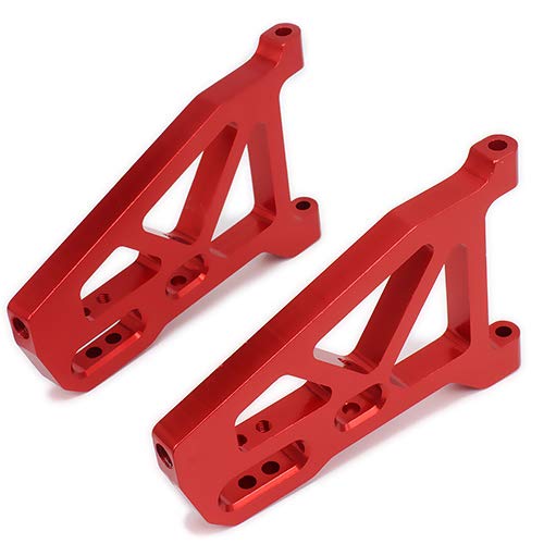 NexaPart RC-Zubehör 2 STÜCKE Aluminium Front Lower Suspension Control a-Arme 513007 rc Auto 1/10 FS Truck Buggy 53810 2 stücke Legierung verbesserte hop-up rc Teile(Rood) von NexaPart