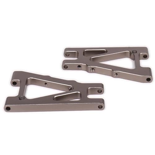 NexaPart RC-Zubehör 2 STÜCKE Legierung Front Lower Suspension Arm for Rc Hobby Modell Auto 1/10 Kyosho Optima 4Wd Aufrecht Set Arm Links rechts Hopup Teile OT004(Titanium) von NexaPart