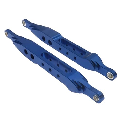 NexaPart RC-Zubehör 2 stücke Bearbeitete Legierung Hinten Stoßdämpfer Untere Unterstützung Stange for Rc Hobby Modell Auto 1-10 Vrx Octane Vetta Karoo Ftx Outlaw Verbesserte Hop-Up(Dark Blue) von NexaPart