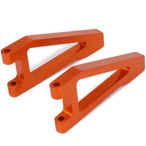 NexaPart RC-Zubehör 2 stücke Legierung Aluminium Front Upper Suspension Control a-Arme 513006 for Rc Hobby Modell Auto 1/10 FS Racing Truck Buggy 53810 RC Teil(Orange) von NexaPart