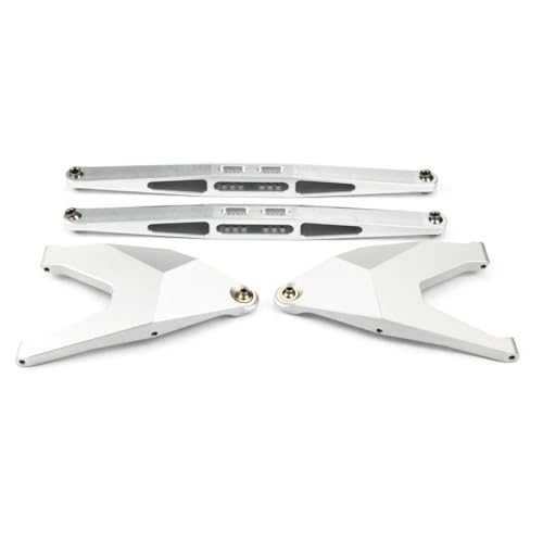 NexaPart RC-Zubehör Aluminiumlegierung Vordere und hintere untere Querlenker OP-Schwingarm-Zugstange for RC-Auto 1/7 TRAXXAS UDR Umrüstung Upgrade ACCS(Forearm and Rear arm) von NexaPart