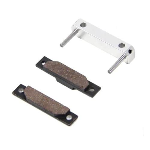 NexaPart RC-Zubehör Bremsbelagsatz aus CNC-Legierung for 1/5 HPI KM ROVAN Baja 5B 5T 5SC Rc Car Gas Parts(Wit) von NexaPart