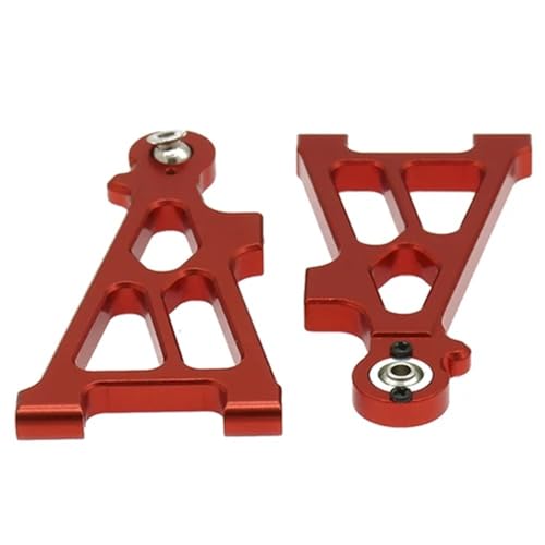 NexaPart RC-Zubehör Front Lower Suspension Arm for RC Modell Auto 1/10 Himoto Buggy Wüste Rally E10XB E10XBL E10DB E10DBL E10SC E10SCL(Rood) von NexaPart