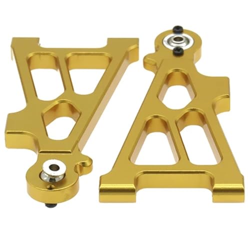 NexaPart RC-Zubehör Front Lower Suspension Arm for RC Modell Auto 1/10 Himoto Buggy Wüste Rally E10XB E10XBL E10DB E10DBL E10SC E10SCL(Yellow) von NexaPart