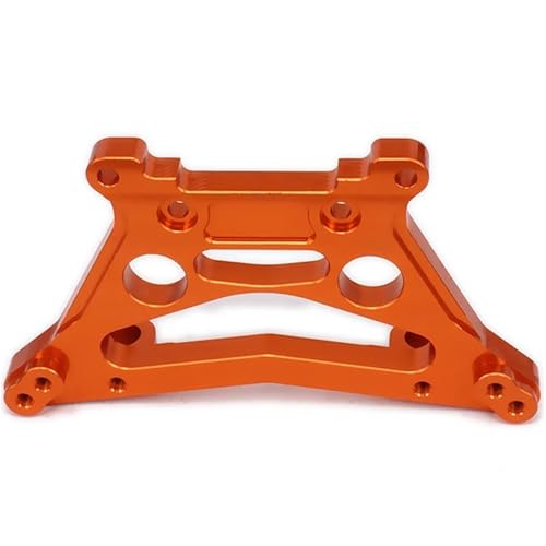 NexaPart RC-Zubehör Hochwertige Stoßdämpferplatte aus Aluminiumlegierung hinten 539080 for RC-Auto 1/10 FS Racing Truck Buggy 53810, verbesserte Teile(Orange) von NexaPart