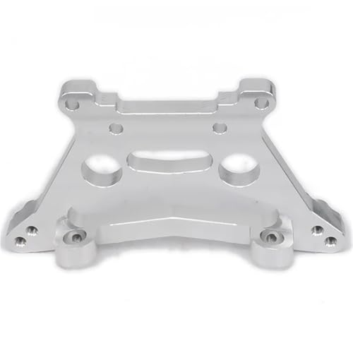 NexaPart RC-Zubehör Hochwertige Stoßdämpferplatte aus Aluminiumlegierung hinten 539080 for RC-Auto 1/10 FS Racing Truck Buggy 53810, verbesserte Teile(Silver) von NexaPart